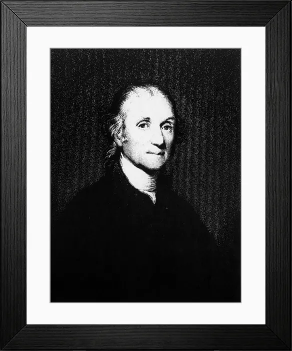Framed Print : Joseph Priestley, English Polymath Framed Print : Joseph Priestley, English Polymath