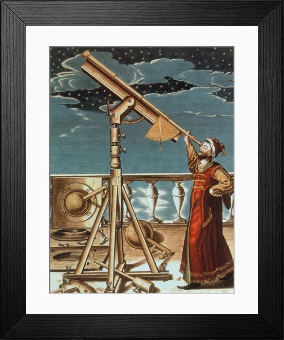 Framed Print : Johannes Hevelius, Polish Astronomer