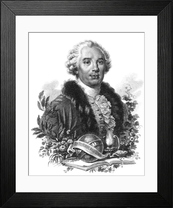 Framed Print : Georges Leclerc, Comte de Buffon, French Polymath
