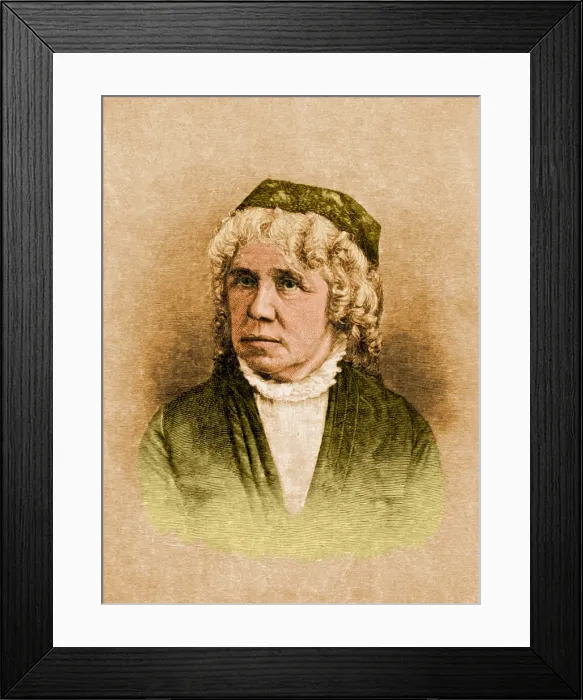 Framed Print : Maria Mitchell, American Astronomer Framed Print : Maria Mitchell, American Astronomer
