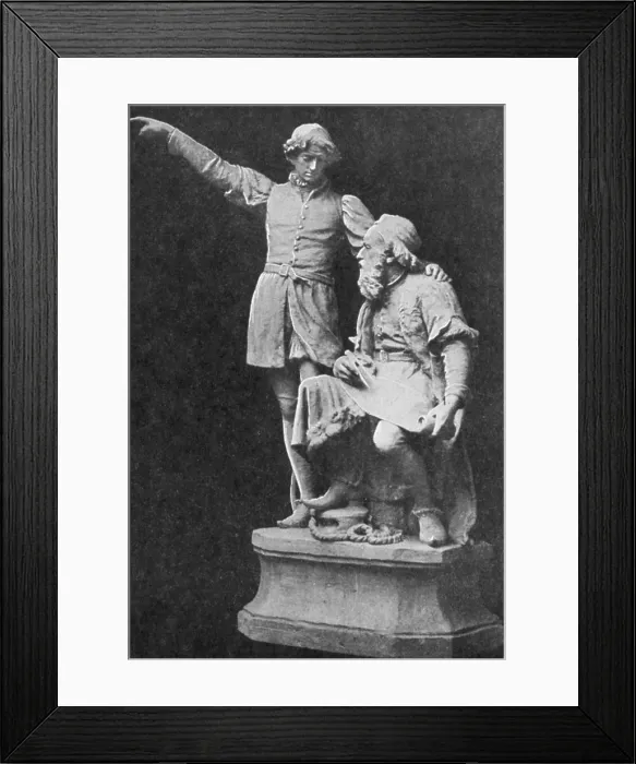 Framed Print : John and Sebastian Cabot, Italian Explorers Framed Print : John and Sebastian Cabot, Italian Explorers