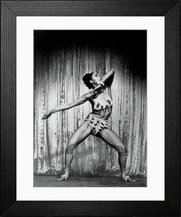 Framed Print : Josephine Baker, American Entertainer Framed Print : Josephine Baker, American Entertainer