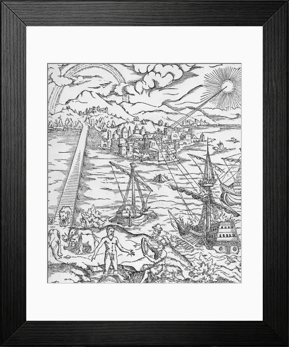 Framed Print : Discoveries in Optics Framed Print : Discoveries in Optics