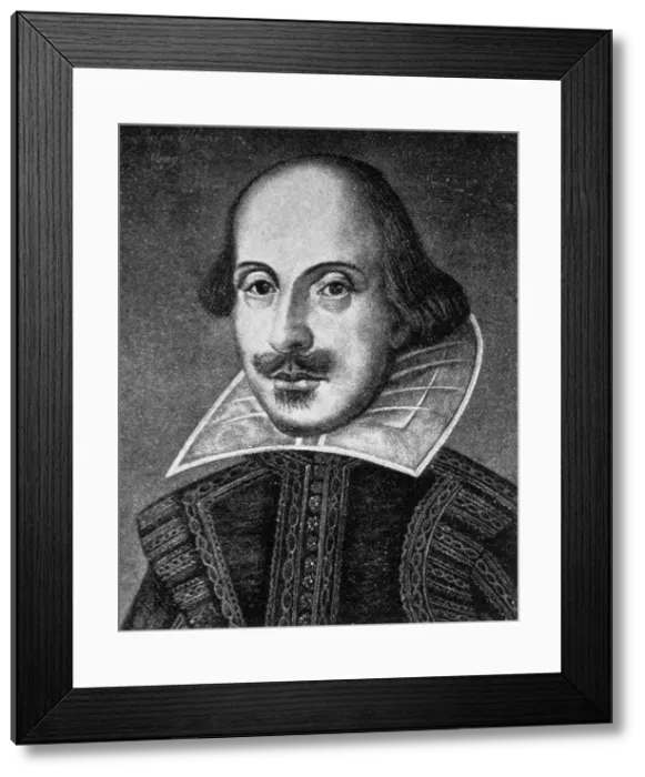 Framed Print : William Shakespeare, English Poet and Playwright Framed Print : William Shakespeare, English Poet and Playwright