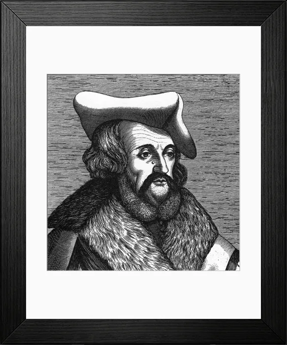 Framed Print : Girolamo Fracastoro, Italian Polymath Framed Print : Girolamo Fracastoro, Italian Polymath
