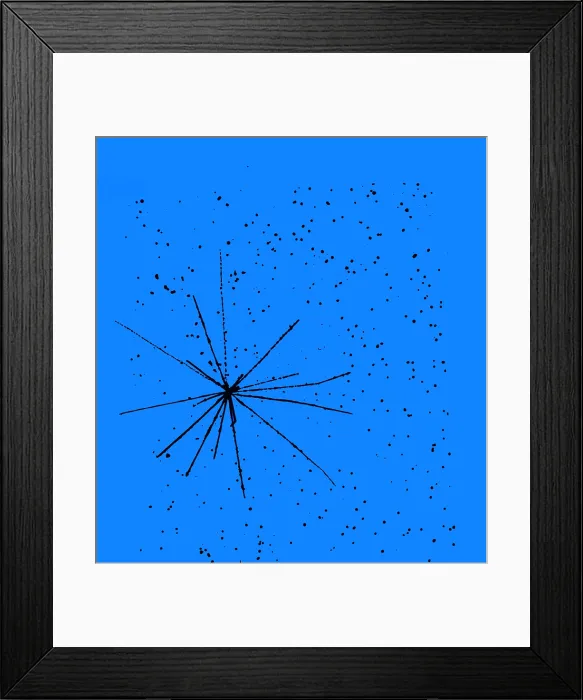 Framed Print : Particle Tracks Framed Print : Particle Tracks
