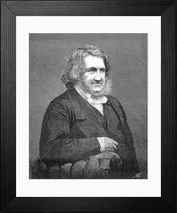 Framed Print : James Young Simpson, Scottish Physician Framed Print : James Young Simpson, Scottish Physician