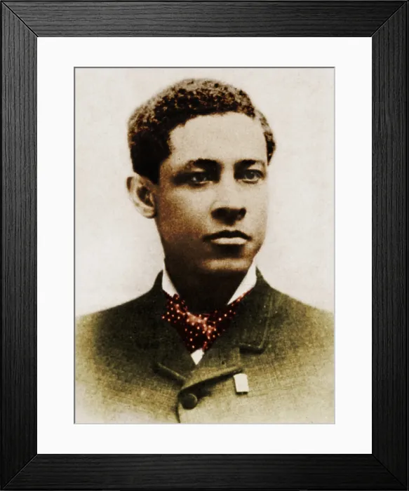 Framed Print : Jan Matzeliger, American Inventor