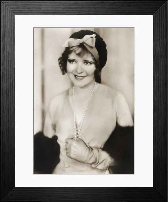 Framed Print : Clara Bow, American Actress Framed Print : Clara Bow, American Actress