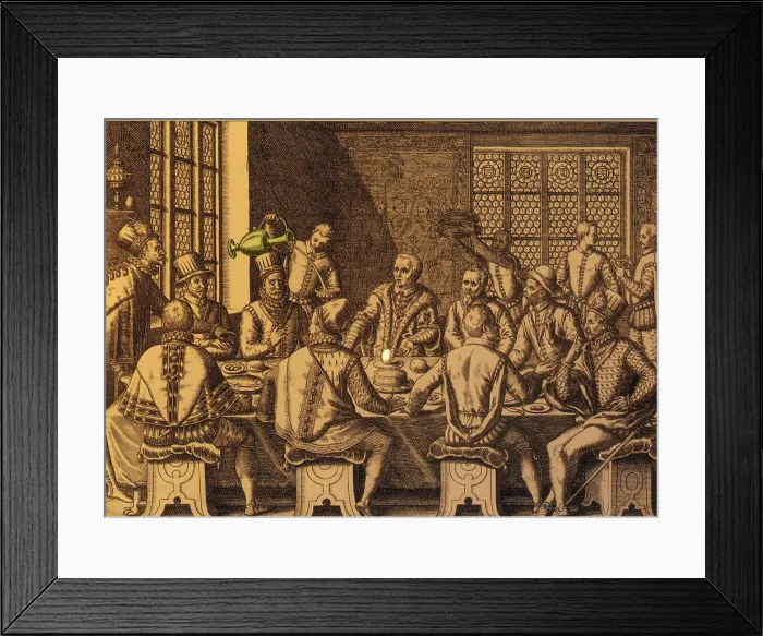 Framed Print : Columbus Egg, 15th Century