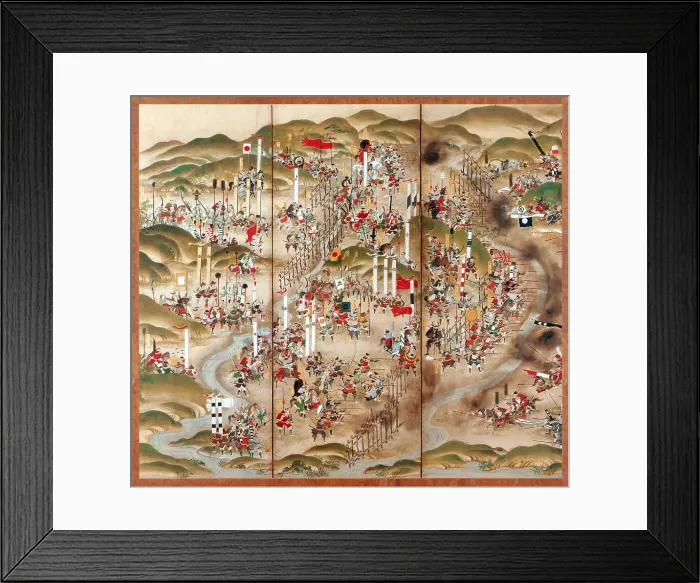 Framed Print : Battle of Nagashino, 1575