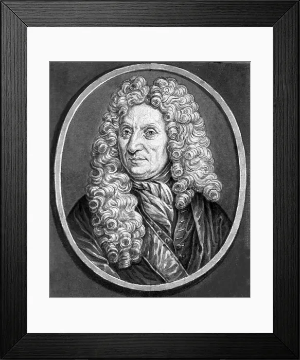 Framed Print : Bernhard Siegfried Albinus, Dutch Anatomist Framed Print : Bernhard Siegfried Albinus, Dutch Anatomist
