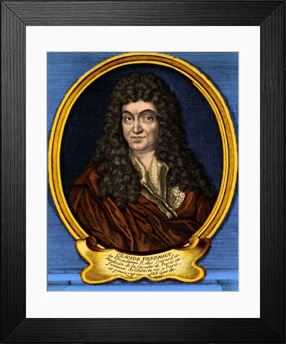 Framed Print : Claude Perrault, French Architect and Physician Framed Print : Claude Perrault, French Architect and Physician