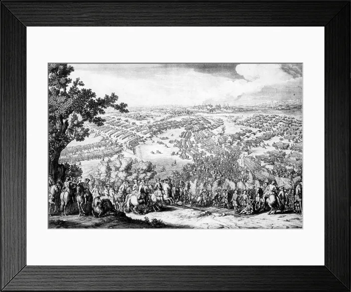 Framed Print : Great Northern War, Battle of Poltava, 1709 Framed Print : Great Northern War, Battle of Poltava, 1709