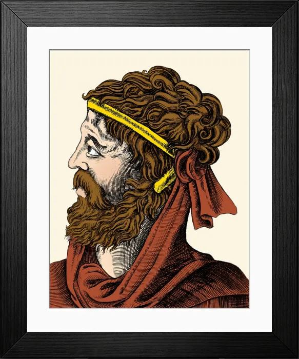 Framed Print : Catullus, Ancient Roman Poet Framed Print : Catullus, Ancient Roman Poet