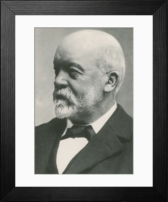 Framed Print : Gottlieb Daimler, German Industrialist Framed Print : Gottlieb Daimler, German Industrialist