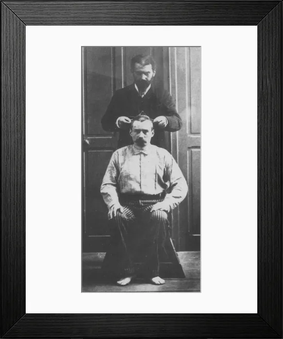 Framed Print : Alphonse Bertillon, French Biometrician Framed Print : Alphonse Bertillon, French Biometrician