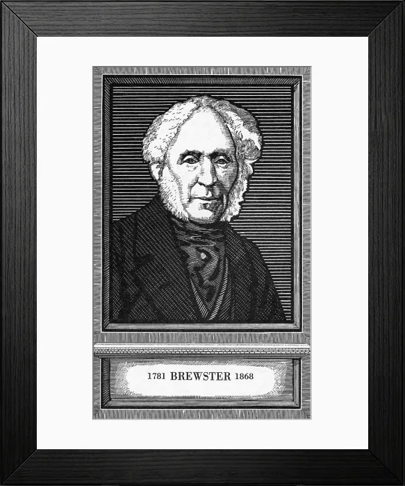 Framed Print : David Brewster, Scottish Polymath Framed Print : David Brewster, Scottish Polymath