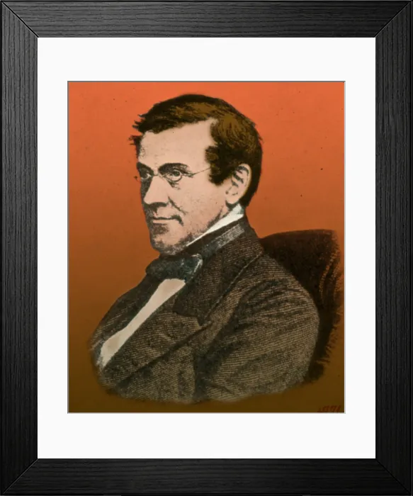 Framed Print : Charles Wheatstone, English Inventor Framed Print : Charles Wheatstone, English Inventor