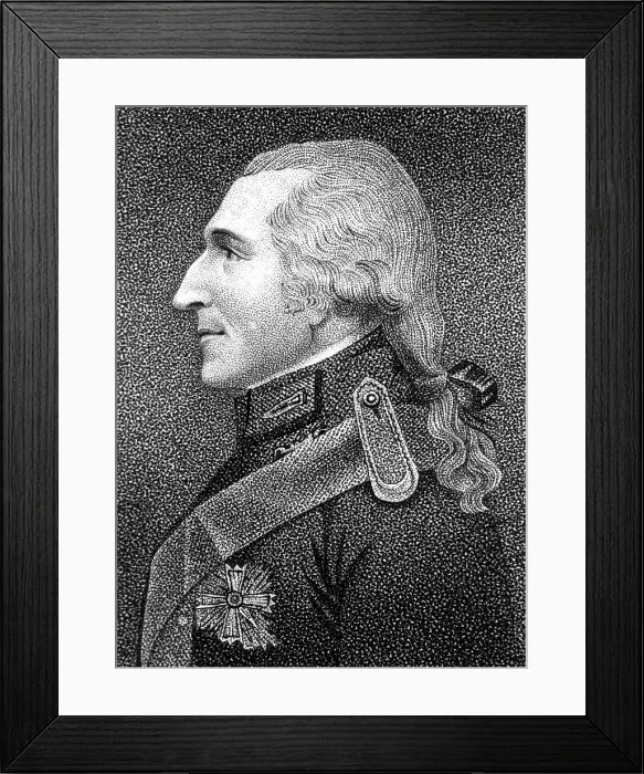 Framed Print : Count Rumford, Benjamin Thompson, Anglo-American Physicist Framed Print : Count Rumford, Benjamin Thompson, Anglo-American Physicist