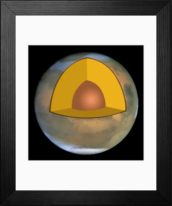 Framed Print : Mars Interior Framed Print : Mars Interior