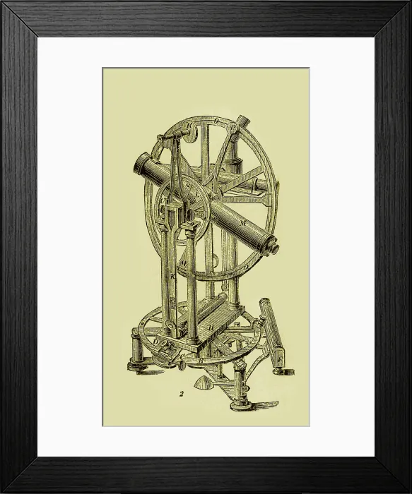 Framed Print : Transit Instrument Framed Print : Transit Instrument