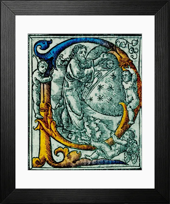 Framed Print : Creation, Giunta Pontificale, 1520 Framed Print : Creation, Giunta Pontificale, 1520