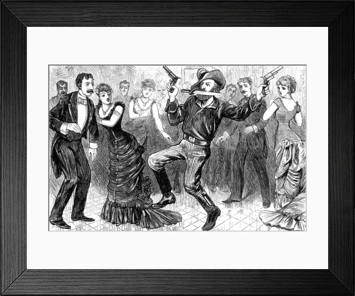 Framed Print : 'An Unpleasant Guest', 1883 Framed Print : 'An Unpleasant Guest', 1883
