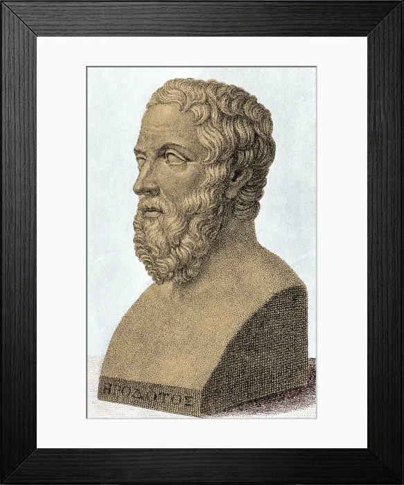 Framed Print : Herodotus, Ancient Greek Historian, Father of History Framed Print : Herodotus, Ancient Greek Historian, Father of History