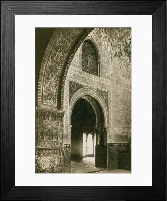 Framed Print : Sala de las dos Hermanas, Alhambra