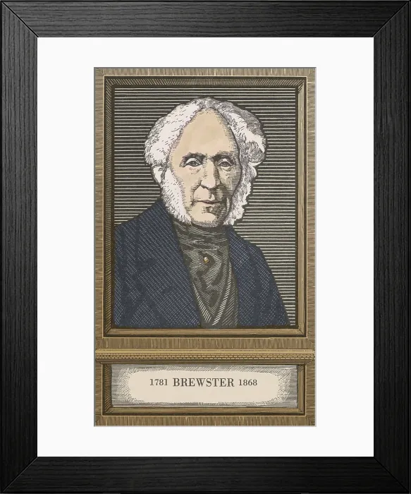 Framed Print : David Brewster, Scottish Polymath Framed Print : David Brewster, Scottish Polymath
