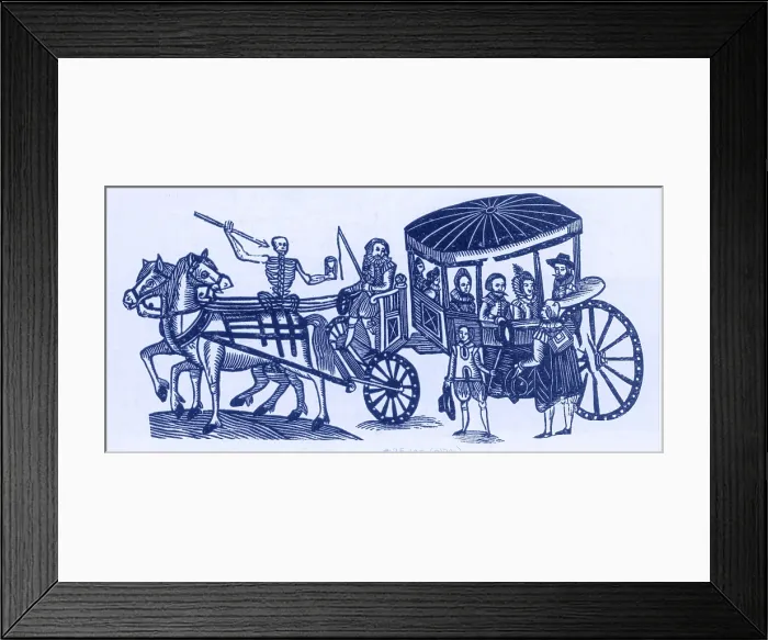 Framed Print : Great Plague of London, 1665 Framed Print : Great Plague of London, 1665