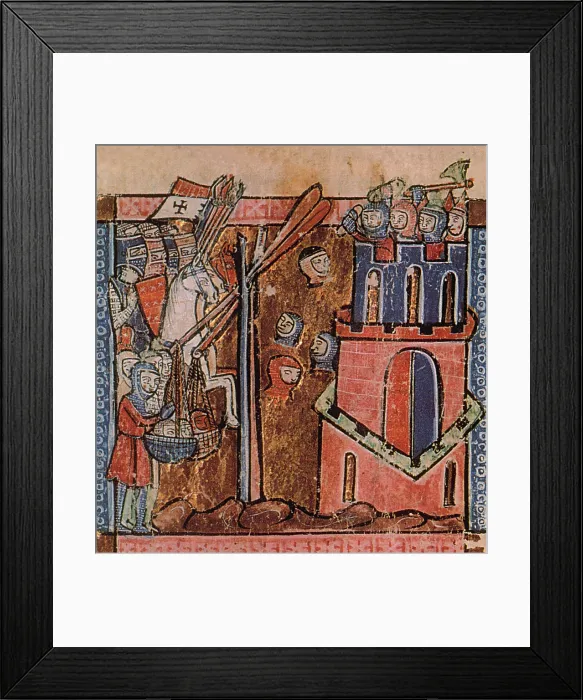 Framed Print : First Crusade, Germ Warfare, Siege of Nicaea, 1098 Framed Print : First Crusade, Germ Warfare, Siege of Nicaea, 1098