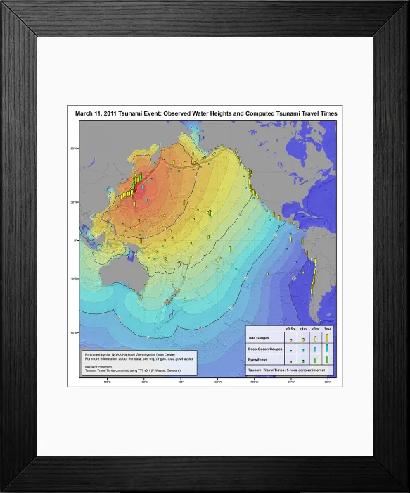 Framed Print : Japan Earthquake and Tsunami, 2011 Framed Print : Japan Earthquake and Tsunami, 2011