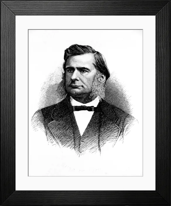 Framed Print : Thomas Huxley, English Biologist Framed Print : Thomas Huxley, English Biologist