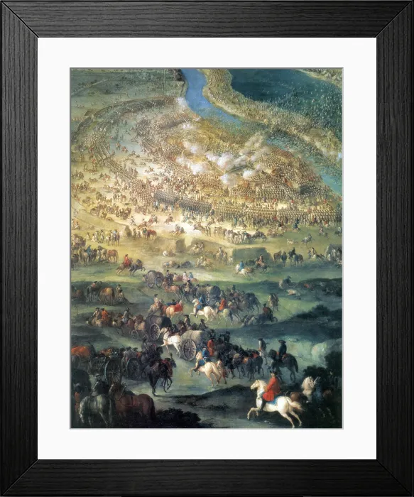 Framed Print : Great Turkish War, Battle of Zenta, 1697 Framed Print : Great Turkish War, Battle of Zenta, 1697