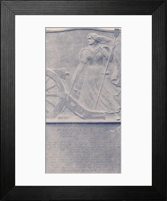 Framed Print : Margaret Corbin, American Patriot Framed Print : Margaret Corbin, American Patriot