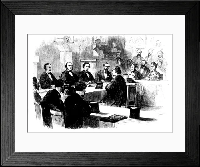 Framed Print : Elizabeth Garrett Anderson, English Physician and Feminist Framed Print : Elizabeth Garrett Anderson, English Physician and Feminist