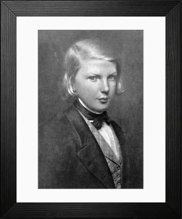 Framed Print : Young Victor Hugo, 1818 Framed Print : Young Victor Hugo, 1818