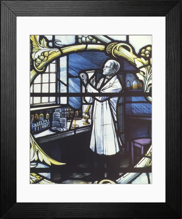 Framed Print : Alexander Fleming, Scottish Biologist Framed Print : Alexander Fleming, Scottish Biologist
