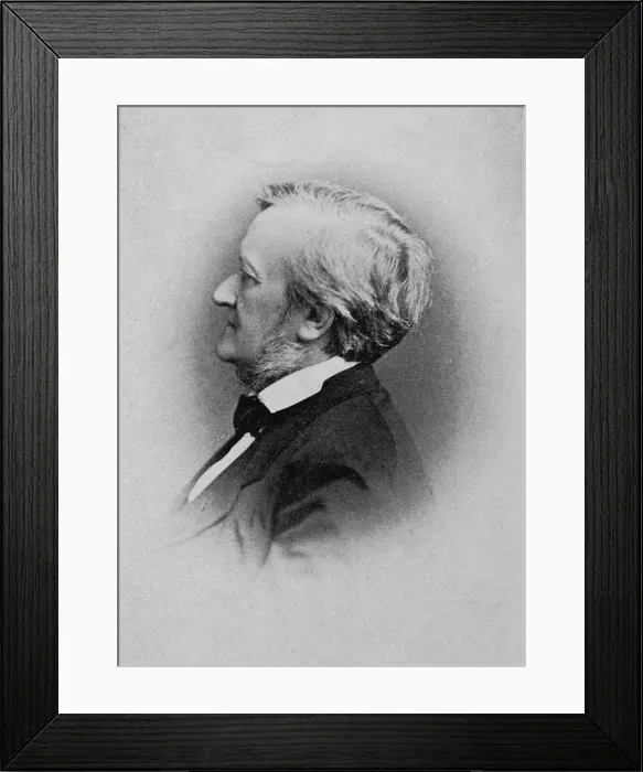 Framed Print : Richard Wagner, German Composer Framed Print : Richard Wagner, German Composer
