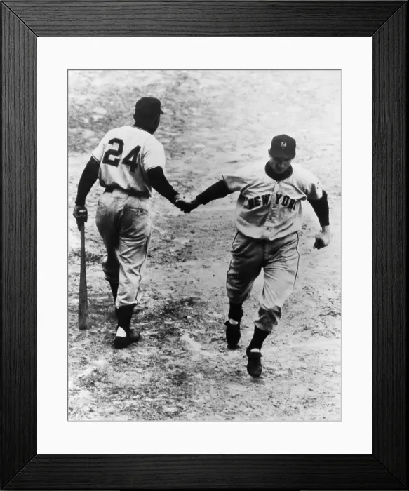 Framed Print : Willie Mays, American Baseball Legend Framed Print : Willie Mays, American Baseball Legend
