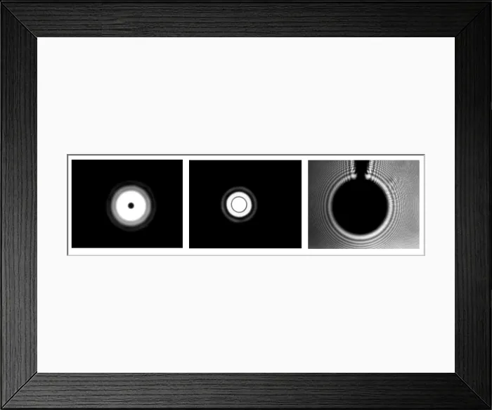 Framed Print : Fresnel Diffraction Framed Print : Fresnel Diffraction