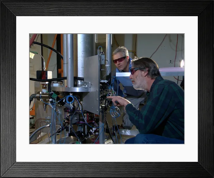 Framed Print : F2 Atomic Clock Framed Print : F2 Atomic Clock