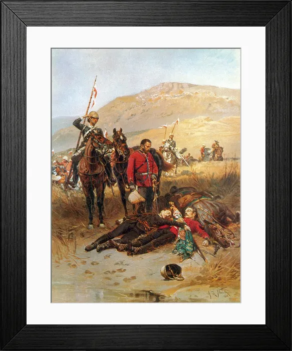 Framed Print : Anglo-Zulu War, Battle of Isandlwana, 1879 2128069 Framed Print : Anglo-Zulu War, Battle of Isandlwana, 1879 2128069