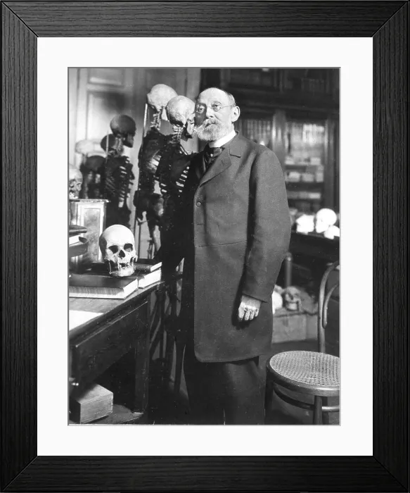 Framed Print : Rudolph Virchow, German Polymath