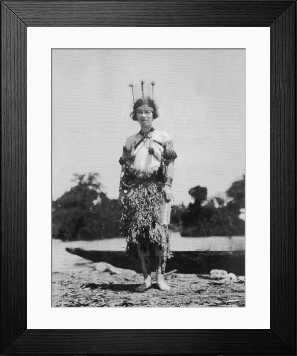 Framed Print : Margaret Mead, American Anthropologist Framed Print : Margaret Mead, American Anthropologist