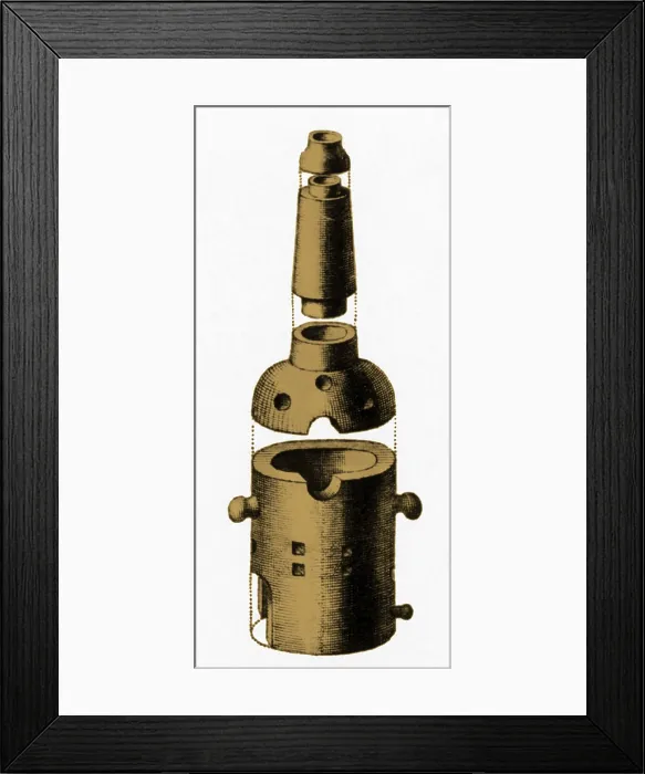 Framed Print : Distillation, Alembic, 18th Century Framed Print : Distillation, Alembic, 18th Century