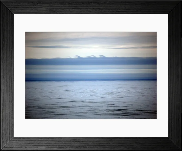 Framed Print : Kelvin-Helmholtz Wave Clouds Framed Print : Kelvin-Helmholtz Wave Clouds
