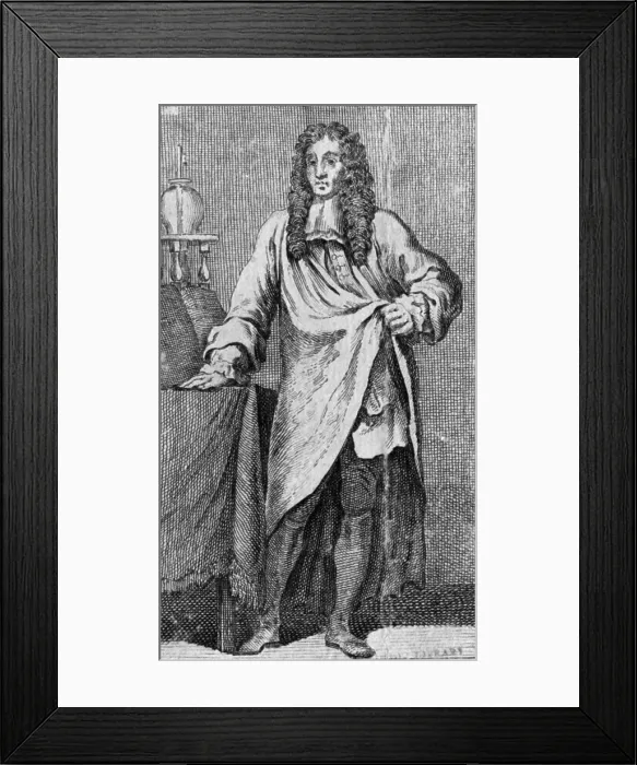 Framed Print : Robert Boyle, Irish Polymath Framed Print : Robert Boyle, Irish Polymath